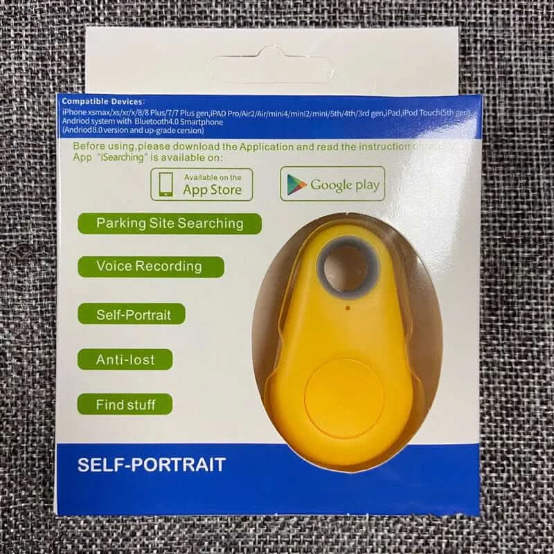 Localisateur d'objets Bluetooth en forme de goutte d'eau Les Visionnaires