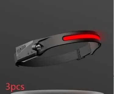 Lampe frontale COB LED à induction Les Visionnaires