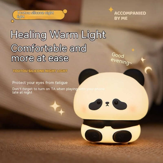 Veilleuse LED Panda en silicone Les Visionnaires