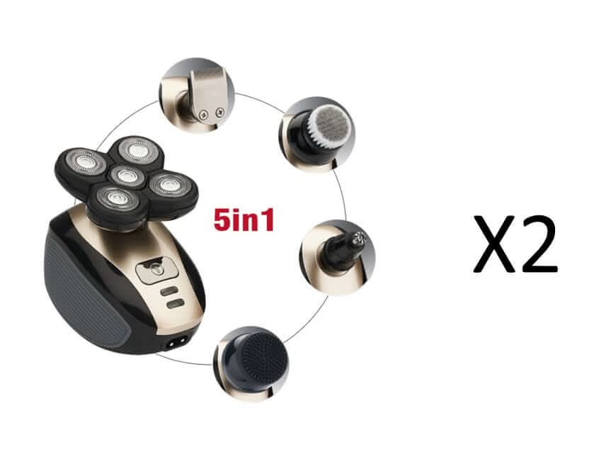 Rasoir électrique multifonction 5-en-1 Les Visionnaires
