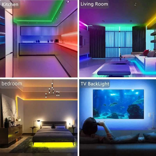 Bande lumineuse LED RGB 5050 Les Visionnaires