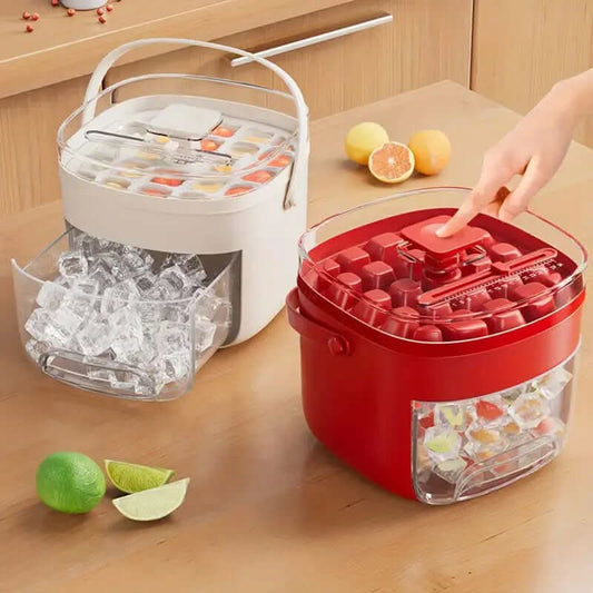 Press-type Convenient Outdoor Portable Ice Tray Les Visionnaires
