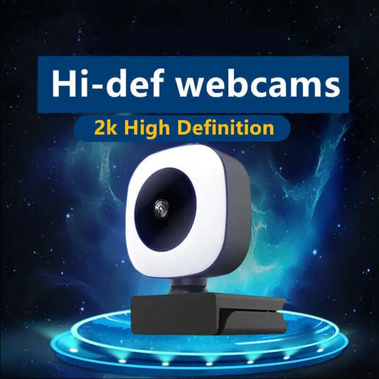 webcam Full HD 2K avec autofocus et microphone intégré Les Visionnaires
