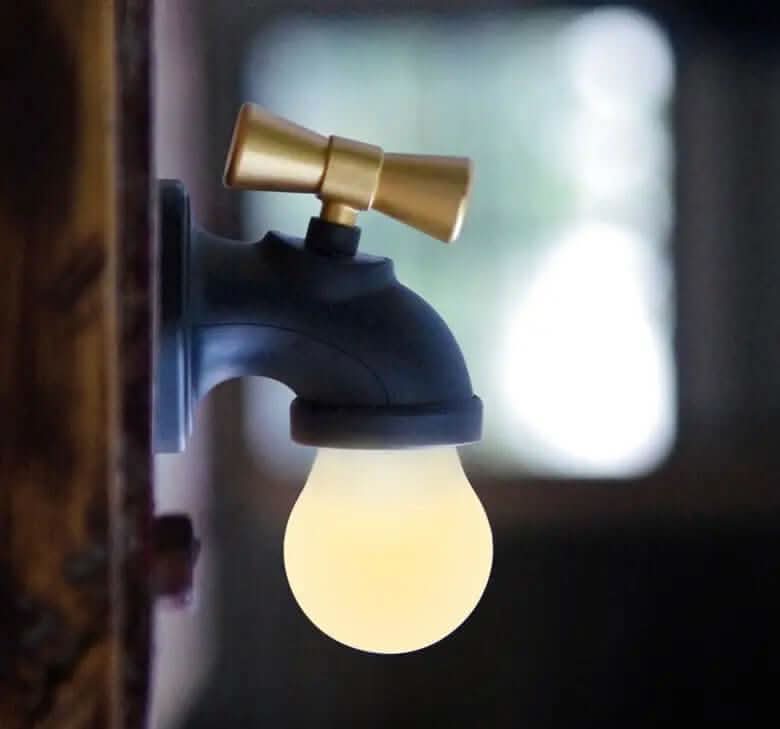 Lampe de nuit LED à induction sonore Les Visionnaires