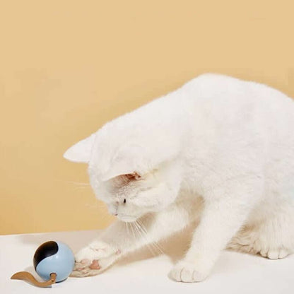 Balle rotative LED colorée interactive Pet Smart Les Visionnaires