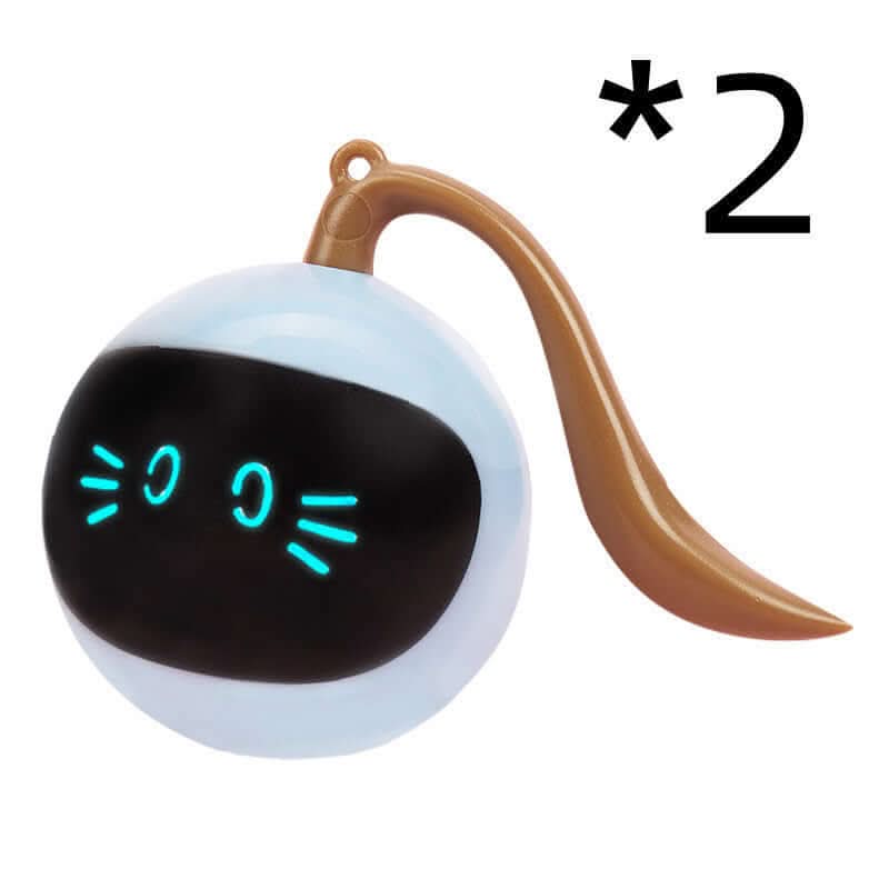 Balle rotative LED colorée interactive Pet Smart Les Visionnaires