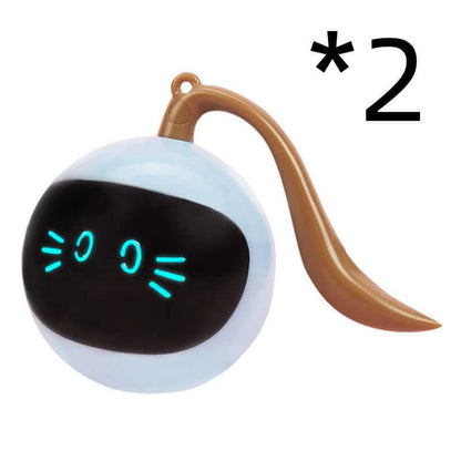Balle rotative LED colorée interactive Pet Smart Les Visionnaires