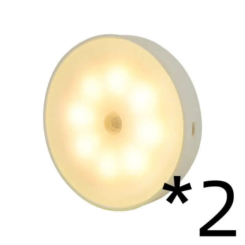 Lampe LED à capteur de mouvement rechargeable USB Les Visionnaires