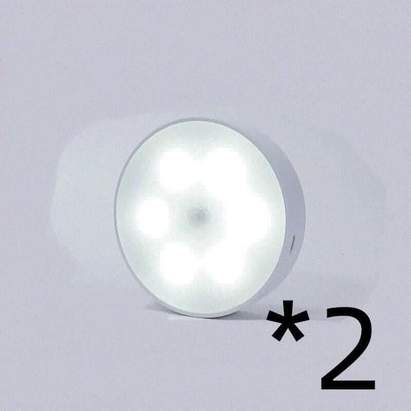 Lampe LED à capteur de mouvement rechargeable USB Les Visionnaires