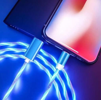 Câble de données magnétique Flowing Light Les Visionnaires