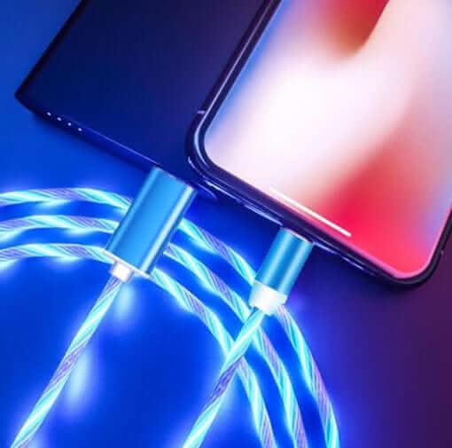 Câble de données magnétique Flowing Light Les Visionnaires