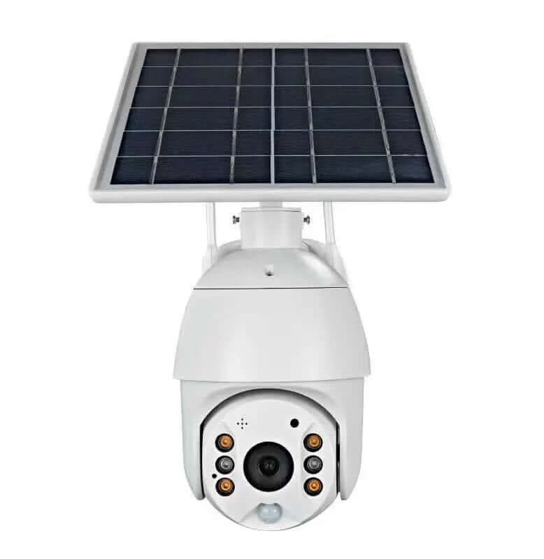 caméra de sécurité LTE 4G avec panneau solaire 8W Les Visionnaires