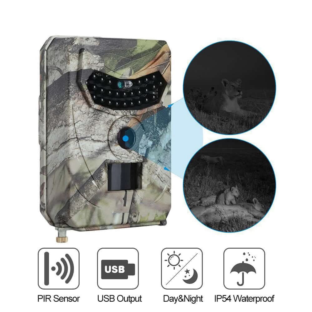 JPEG Trail Wildlife Camera 20MP IP65 Wireless Photo Capture Les Visionnaires