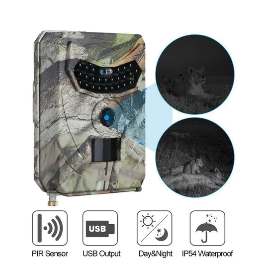 JPEG Trail Wildlife Camera 20MP IP65 Wireless Photo Capture Les Visionnaires