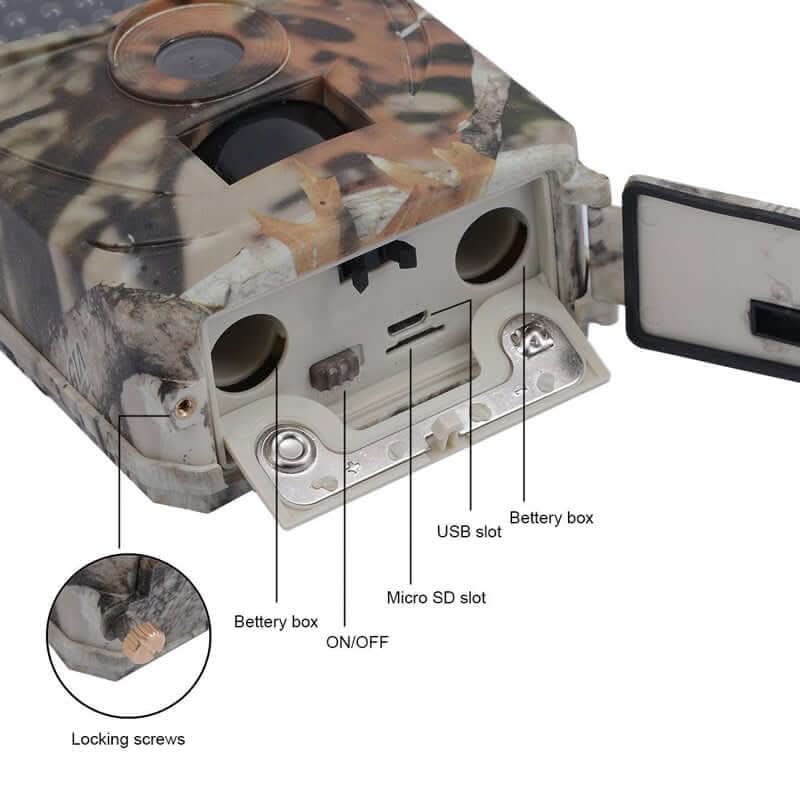JPEG Trail Wildlife Camera 20MP IP65 Wireless Photo Capture Les Visionnaires