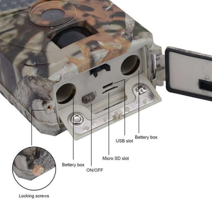 JPEG Trail Wildlife Camera 20MP IP65 Wireless Photo Capture Les Visionnaires