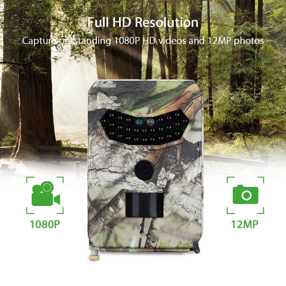 JPEG Trail Wildlife Camera 20MP IP65 Wireless Photo Capture Les Visionnaires