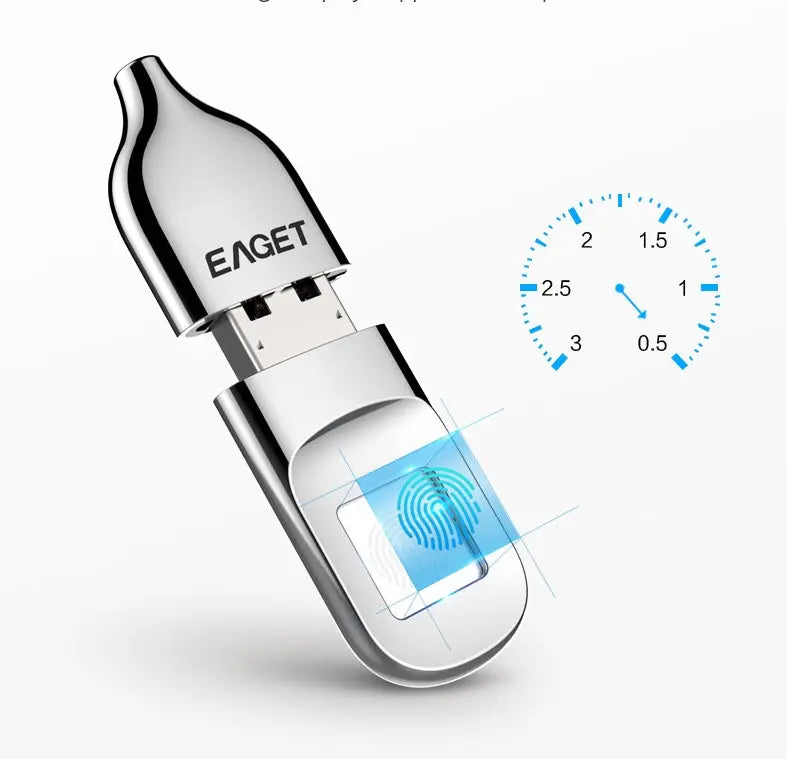 Disque U chiffré par empreinte digitale Les Visionnaires