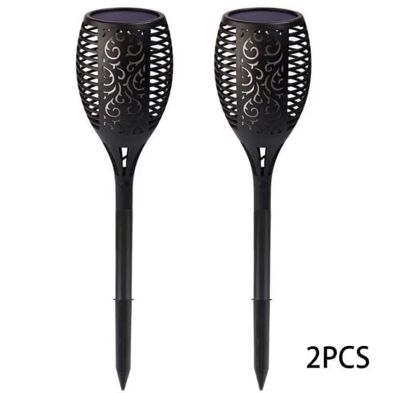 Lampe torche solaire LED étanche pour extérieur, décoration de paysage, jardin et pelouse Les Visionnaires