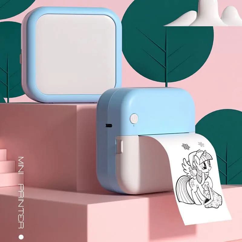 Student Mini Thermal Label Printer Les Visionnaires