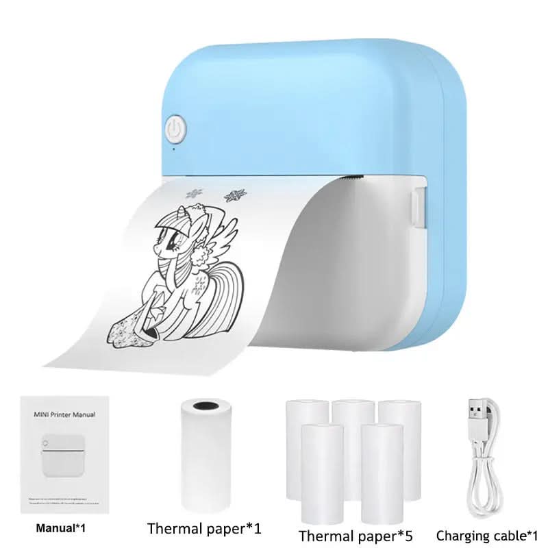 Student Mini Thermal Label Printer Les Visionnaires