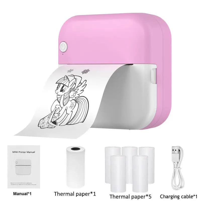 Student Mini Thermal Label Printer Les Visionnaires