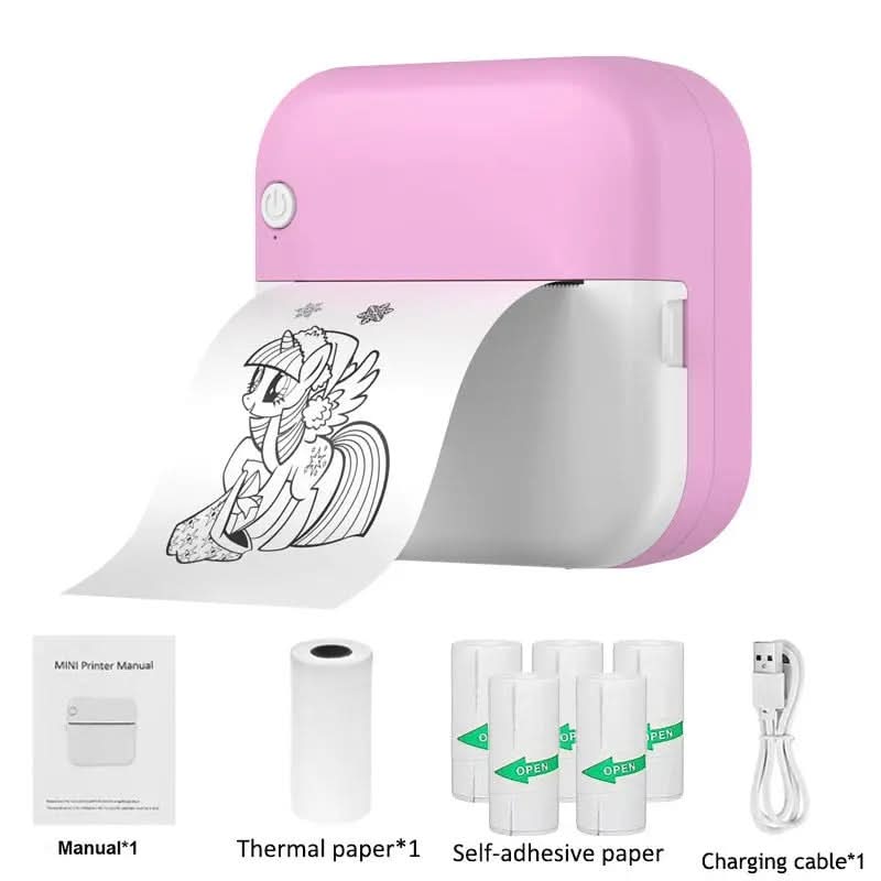 Student Mini Thermal Label Printer Les Visionnaires