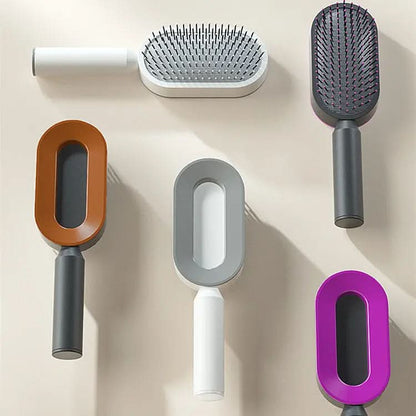 Brosse à cheveux autonettoyante pour femmes Les Visionnaires
