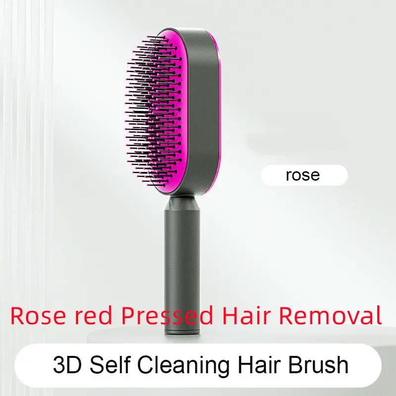Brosse à cheveux autonettoyante pour femmes Les Visionnaires