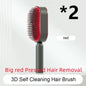 Brosse à cheveux autonettoyante pour femmes Les Visionnaires