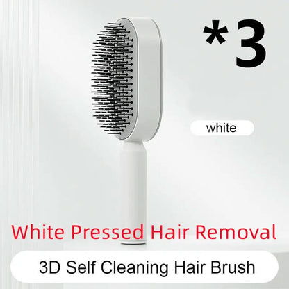 Brosse à cheveux autonettoyante pour femmes Les Visionnaires