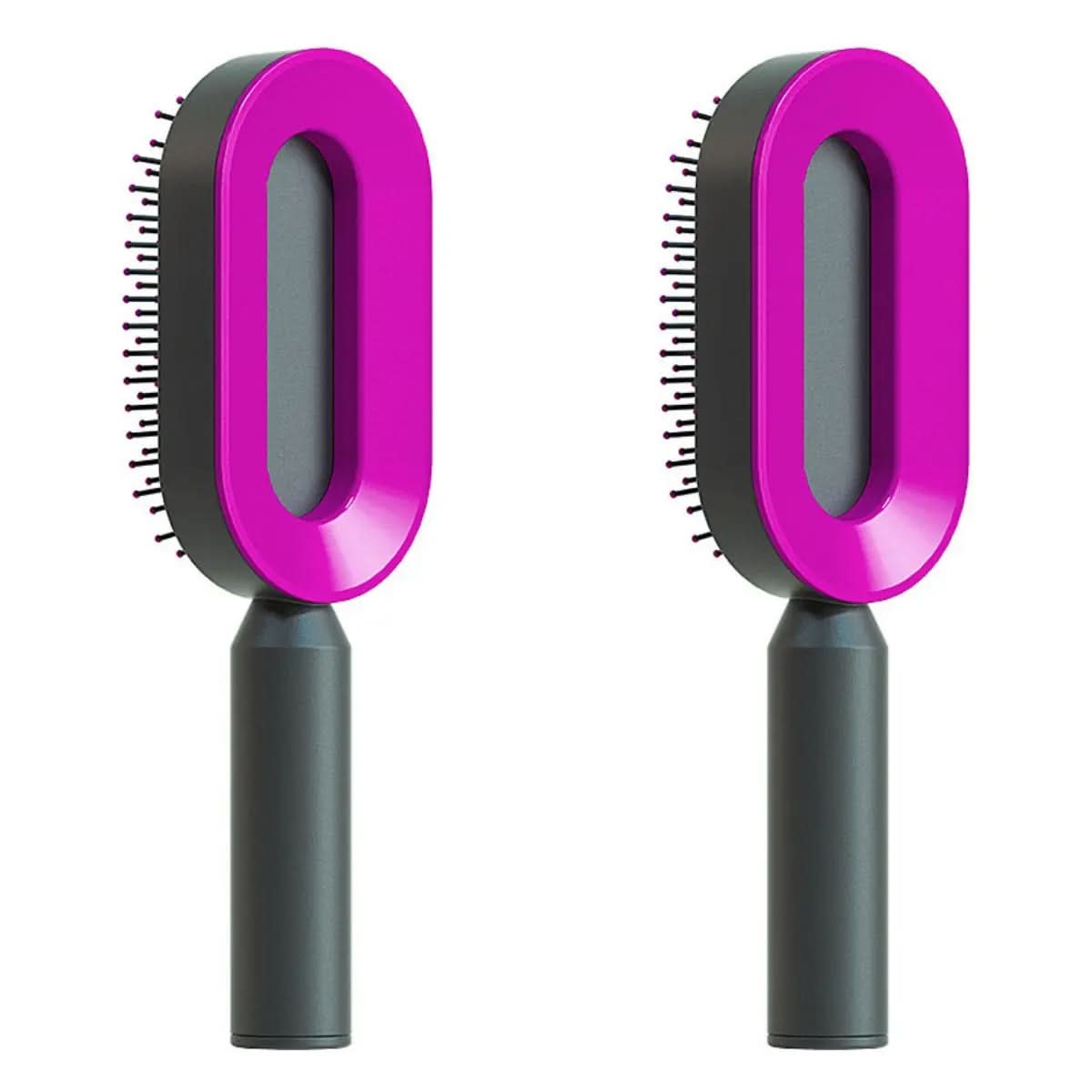 Brosse à cheveux autonettoyante pour femmes Les Visionnaires
