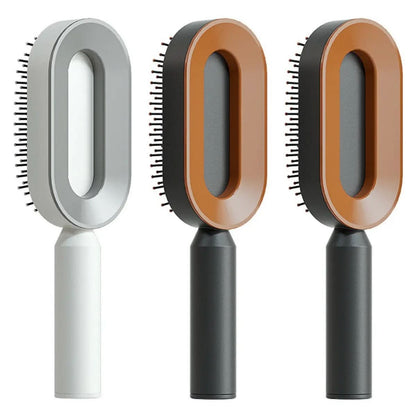 Brosse à cheveux autonettoyante pour femmes Les Visionnaires