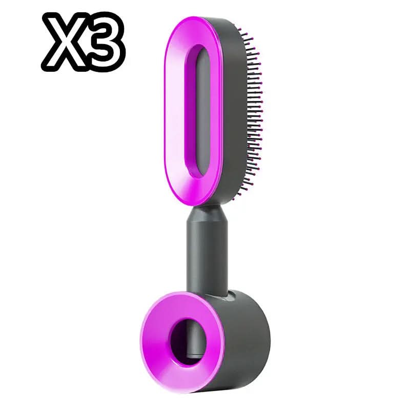 Brosse à cheveux autonettoyante pour femmes Les Visionnaires