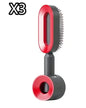 Brosse à cheveux autonettoyante pour femmes Les Visionnaires