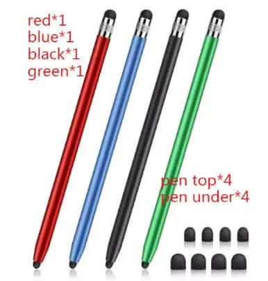 Stylet tactile deux-en-un pour écran de téléphone portable Les Visionnaires
