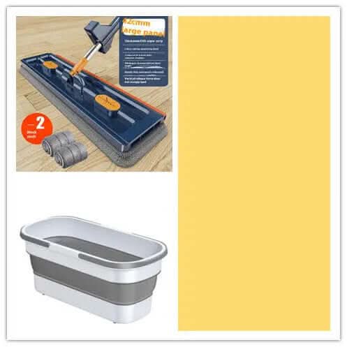 Balai plat rotatif à 360° Les Visionnaires