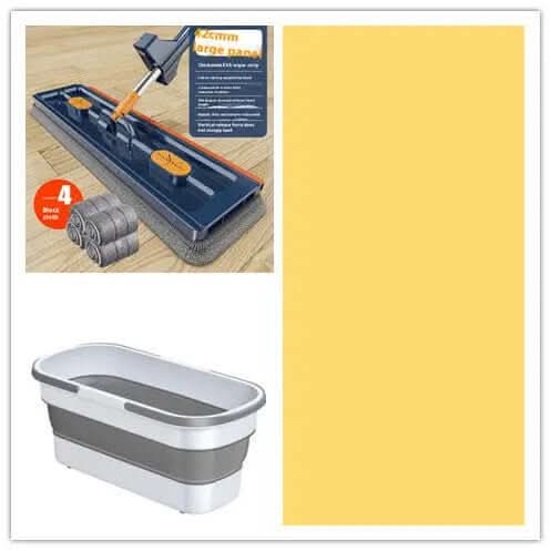 Balai plat rotatif à 360° Les Visionnaires