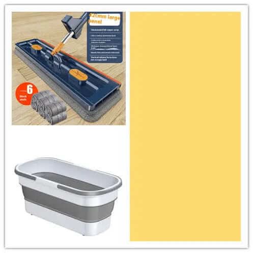 Balai plat rotatif à 360° Les Visionnaires