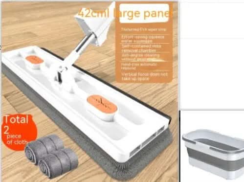 Balai plat rotatif à 360° Les Visionnaires
