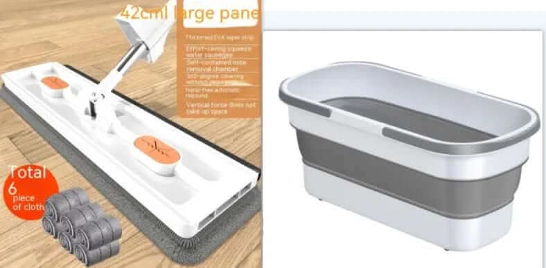 Balai plat rotatif à 360° Les Visionnaires