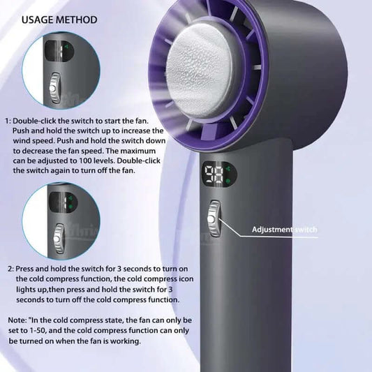 Ventilateur turbo portable Les Visionnaires