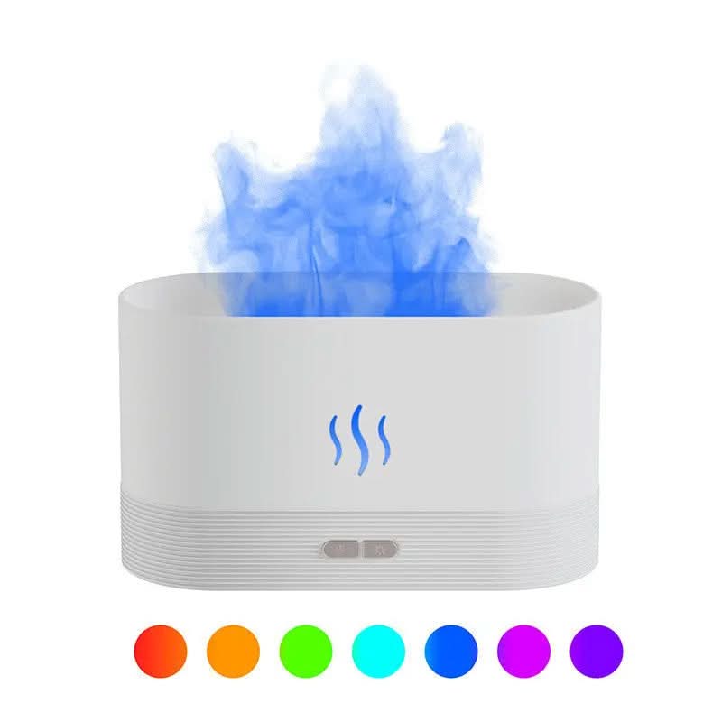 Diffuseur d’arômes avec lumière de flamme et humidificateur de brume Les Visionnaires
