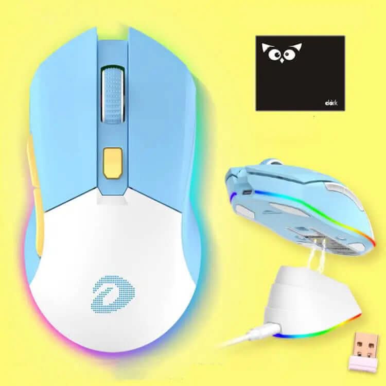 Souris de jeu sans fil et filaire Les Visionnaires