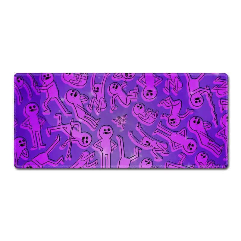 Tapis de souris XXL pour gaming et bureau Les Visionnaires