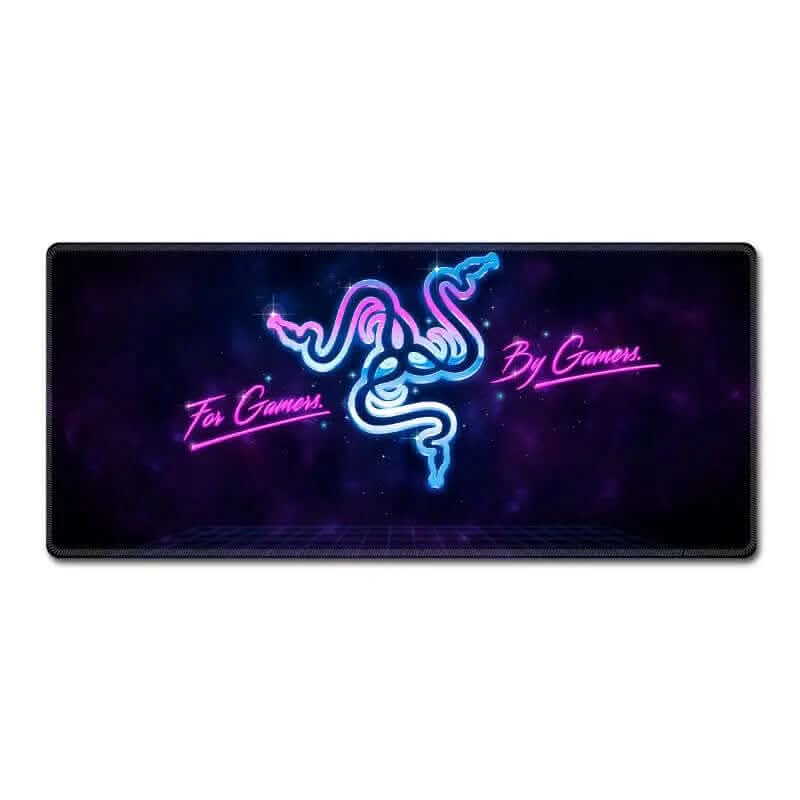 Tapis de souris XXL pour gaming et bureau Les Visionnaires