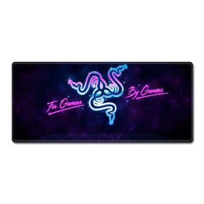 Tapis de souris XXL pour gaming et bureau Les Visionnaires