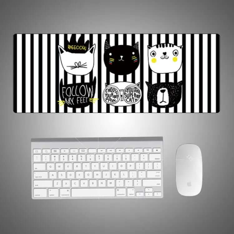 Grand tapis de souris créatif Les Visionnaires