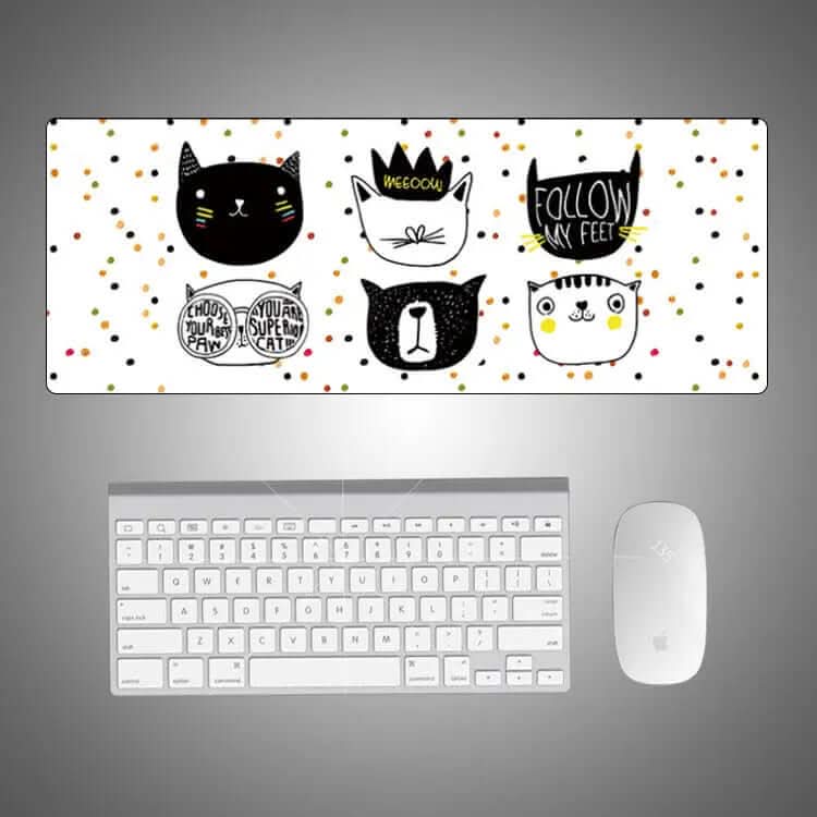 Grand tapis de souris créatif Les Visionnaires