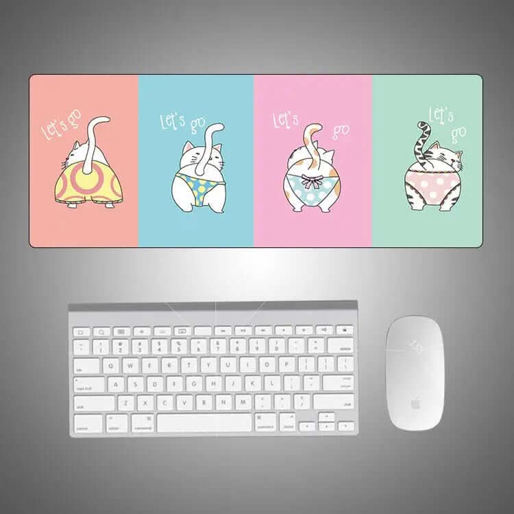 Grand tapis de souris créatif Les Visionnaires